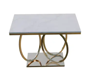 Decorative table Low-poly 3D model get