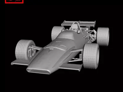 Formula 1 - Ferrari 312B 1970 3D print model