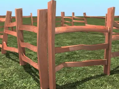 Fence 8 in 1 3D model