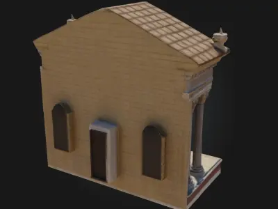 Roman Senate Model Power and Prestige of Ancient Rome 3D model