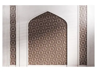 Decorative Wall panel  60 3D model