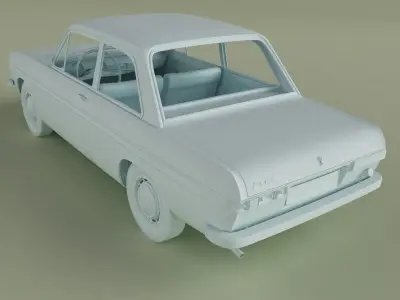 Audi F103 Coupe 3D model