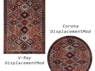 Rugs No 544 Low-poly 3D model