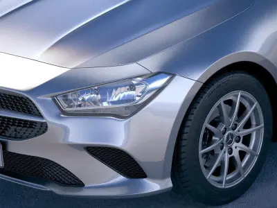 Mercedes-Benz CLA Shooting Brake Basic 2020 3D model