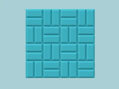 Wall Panel A04 Bricks - Interior Design Decoration 3D print model