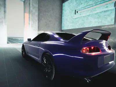 Toyota Supra MK4 1994 3D model