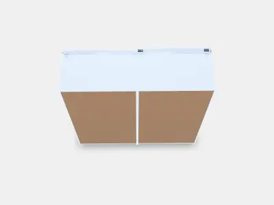 PAX - HASVIK Wardrobe 4 3D model