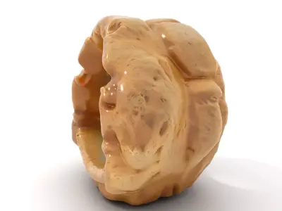 Natural Sandstone Rock Formation Model Pack Low-poly 3D model