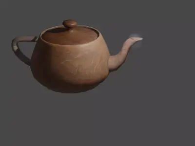 teapot Low-poly 3D model