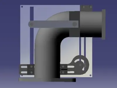 Elbow Pipe Fixture 3D print model