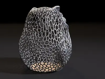 Owl decor 3D print model