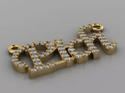 Pich Pendant 3D print model
