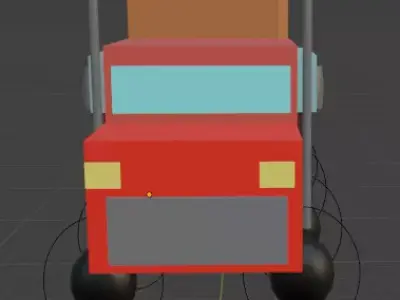 truck 3D print model shop