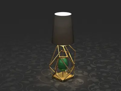 Gem Table Lamp - By koket style 3D model