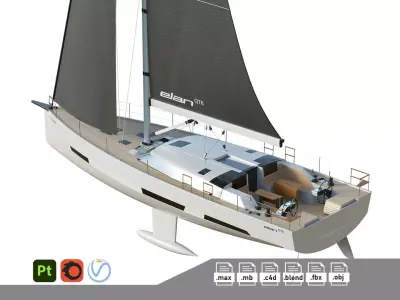 Elan GT6 Yacht 3D model