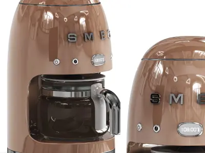 SMEG Drip Coffee Machine 3D model