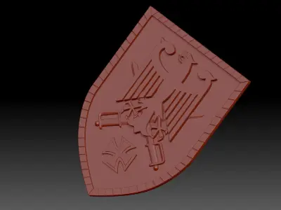 Emblem 3D print model get