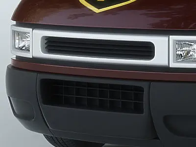 Delivery Van UPS 3D model