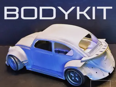 VW Beetle BODYKIT For TAMIYA 1-24  3D model