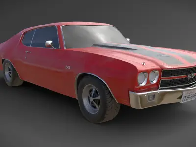 Chevrolet Chevelle SS 1970 3D model