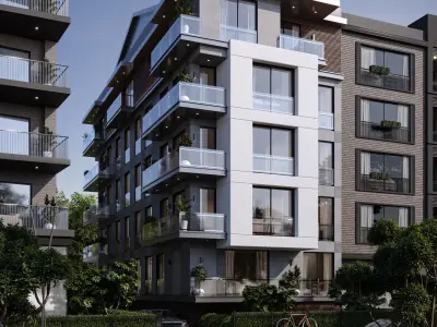 Modern Apartment 3 3D model purchase