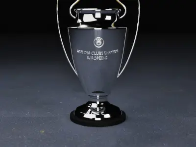 CHAMPIONS LEAGUE TROPHYE 3D model