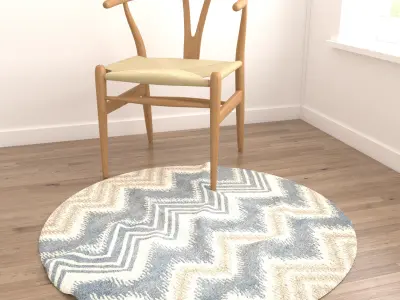 Rugs No 218 Low-poly 3D model