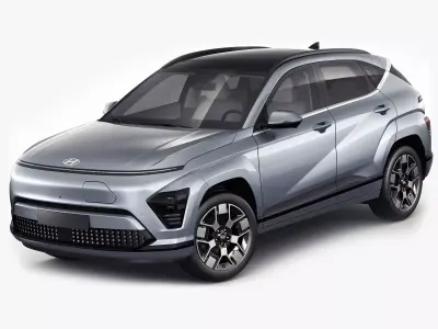 Hyundai Kona Electric EV 2024 3D model