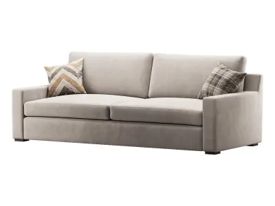 Sutton Large Sofa 3D model