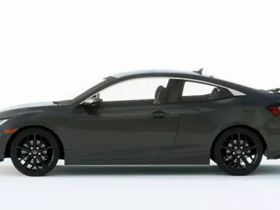 Honda Civic Coupe 2020 3D model