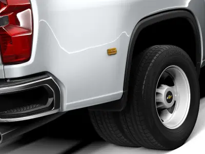 Chevrolet Silverado 3500HD Single Cab 2020 3D model