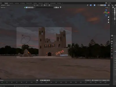 Castle 3D model 5