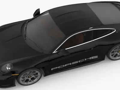 Porsche 911 3d model 3D model