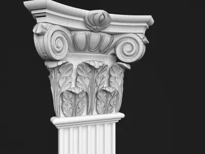Column Decorative 24 3D model