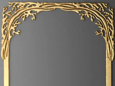 Cartouches frame 2 3D model