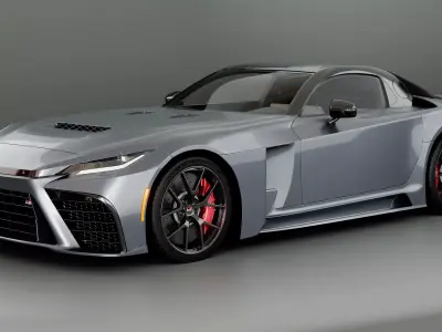 Toyota GR GT - 2025 Low-poly 3D model