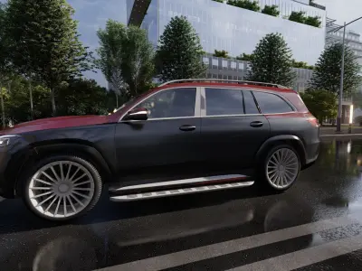 Mercedes Maybach GLS 600 3D model