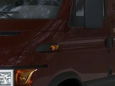 Delivery Van UPS 3D model