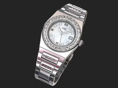 Luxury watch for women my own design 3D model