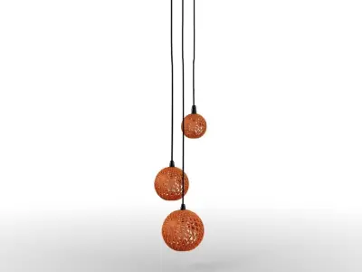 Orange Pendant 3D model
