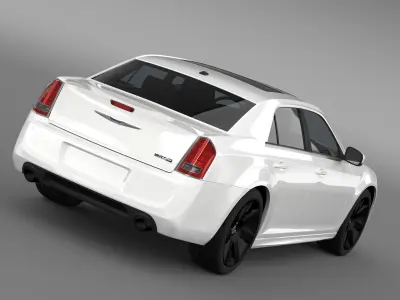 Chrysler 300 SRT8 2012 3D model