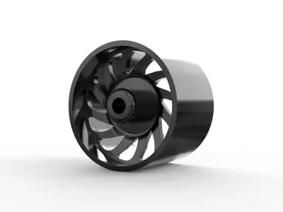 corleone Rear delitto dually wheel  3D print model
