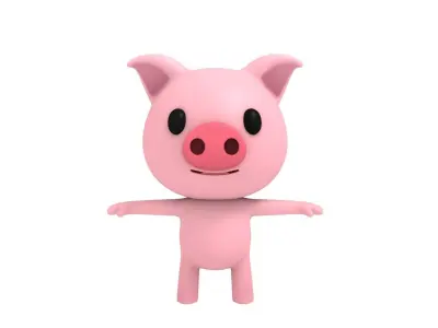 Little Pig 3D model