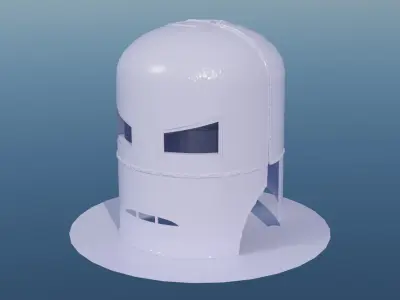 Mark I Mask from Iron Man Free 3D model