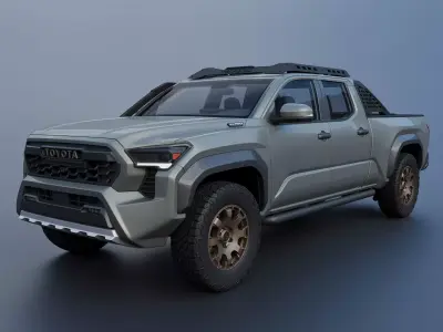 Toyota Tacoma Trailhunter 2024 3D print model