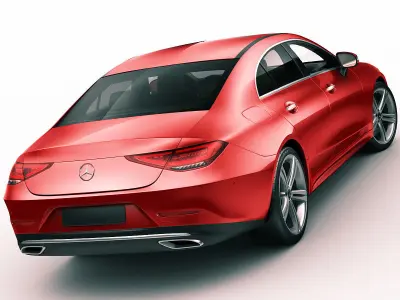 Mercedes-Benz CLS 2018 3D model