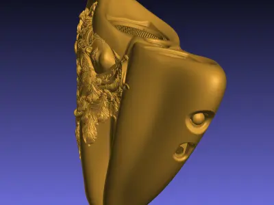 Loudspeaker enclosure NYMOS Masquee 3D print model