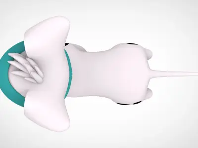 Tripod  Low-poly 3D model