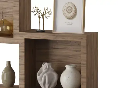 Wood Decor 3D model purchase