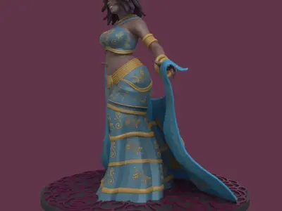 Odalisque 3D print model
